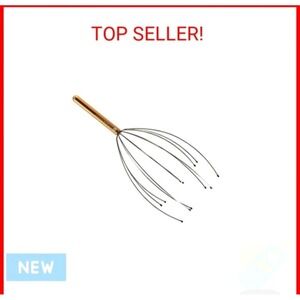 Body Back Scalp Massager, Head Scratcher, Manual Head Massager for Stress Relief